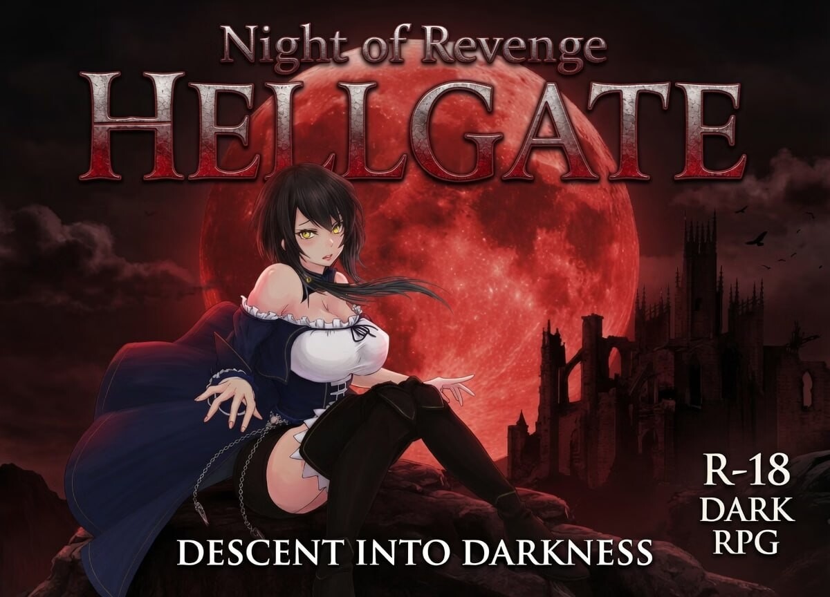 更新[爆款动作ACT/异种X/动态]魔女复仇之夜 “地狱之门：堕入黑暗” Night of Revenge “HELLGATE: Descent Into Darkness” 大型MOD v1.2.5 官中版+存档 [3.0G]